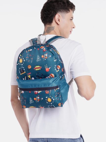Buy Bad Habit Blue Kindergarten Backpack for Kids
